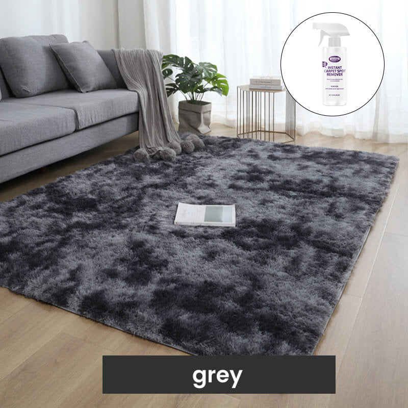 🔥 Gradient Color Plush Floor Mat