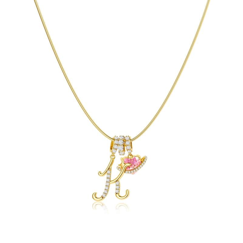💖 LAST DAY – 75% OFF ✨ 3-layer pendant necklaces with initials A-Z 🎀 | Personalized & elegant