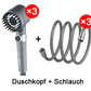 🏆Luxury shower head for skin care & massage - 3 spray modes with water-saving technology for a rejuvenating shower experience 💎🌊