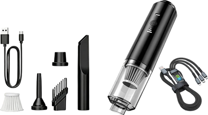 Powerful Car Vacuum Cleaner - Blower Function - Multi-purpose