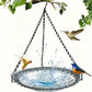 🔥💐SPRING DAY SALE- 50% OFF⚡50K+ SOLD!🐦Solar Cascade Hanging Bird Bath Fountain