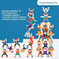 Children's DIY Balancing Building Blocks: Hercules Stacking Game for Boys and Girls, Stacking Fun Educational Toy Made of Plastic
