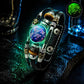 💥Last-day sale – 57% off ☪️Glow-in-the-dark leather zodiac sign bracelet for men and women (6.9/8.1 inches)♑️