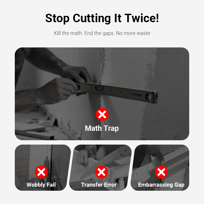 👨‍🔧📐2-in-1 Measuring and Miter Saw Tool