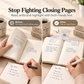 Curved Book Page Holder