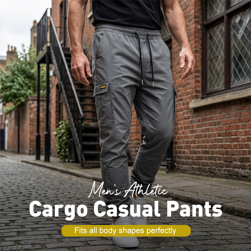 ⏳🔥LIMITED-TIME 50% OFF! 👖 Men’s Casual Cargo Trousers – Stylish, Comfortable & Adjustable ✨