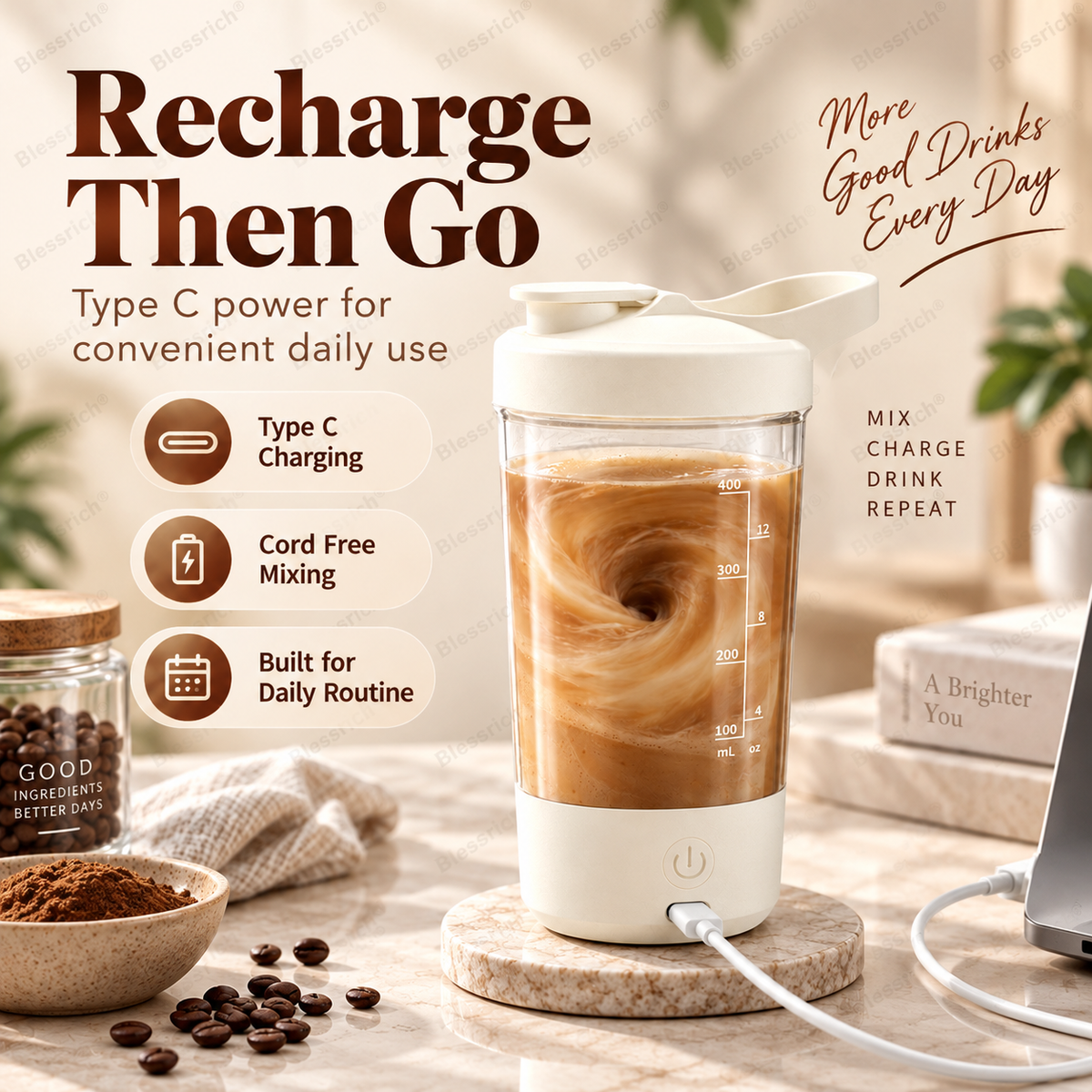 Auto Mixing Cup