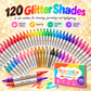 🎉🎁Magic Glitter Outline Markers✨Double-Ended Dual-Color Art Pens