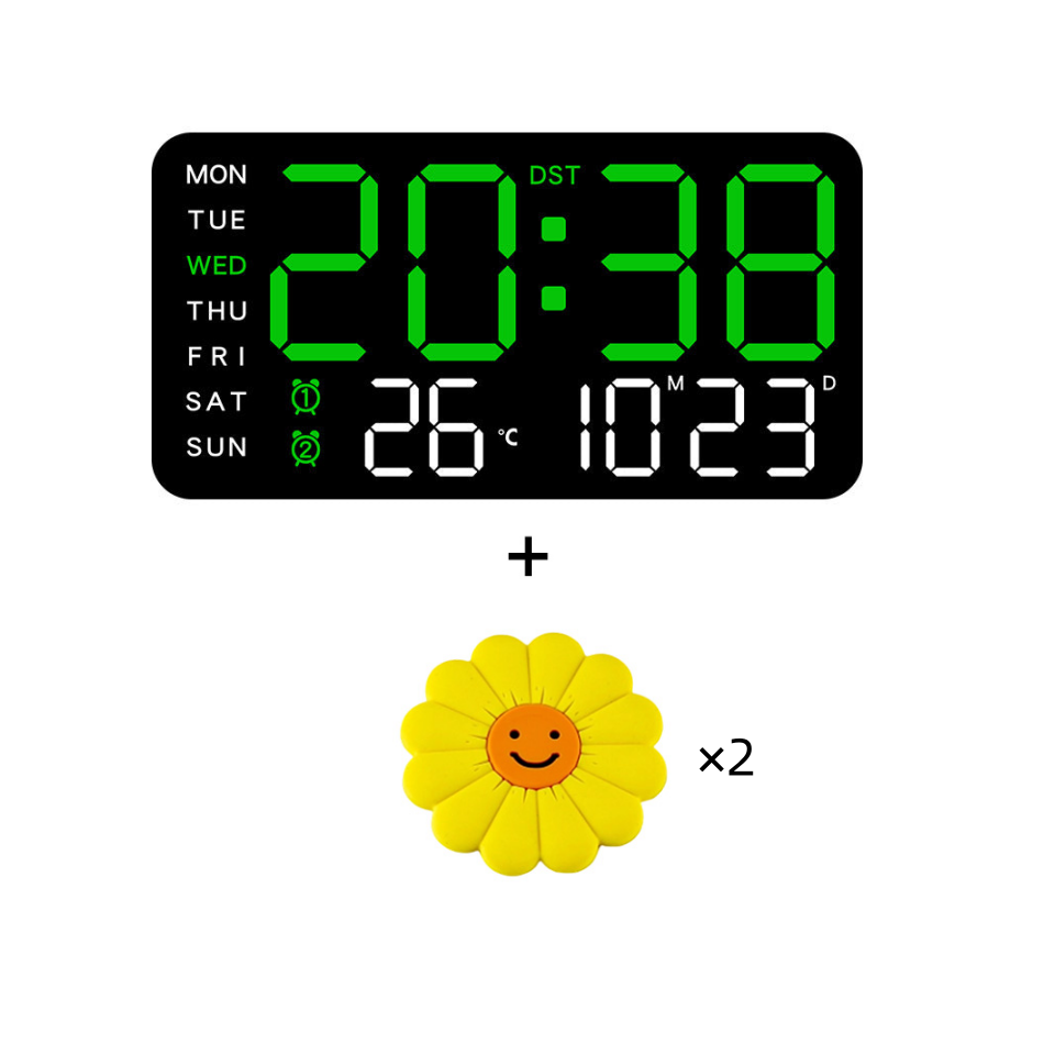 📢📢50% OFF!! ⏰Multifunctional decorative LED digital wall clock, the limitless digital clock for the modern Norwegian home