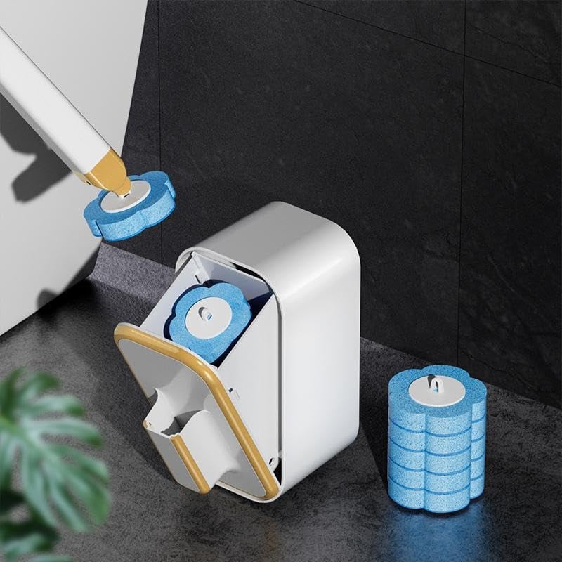 50K+ SOLD!🚽💦Disposable Replacement Wall-Mounted Innovative Toilet Brush Set✨