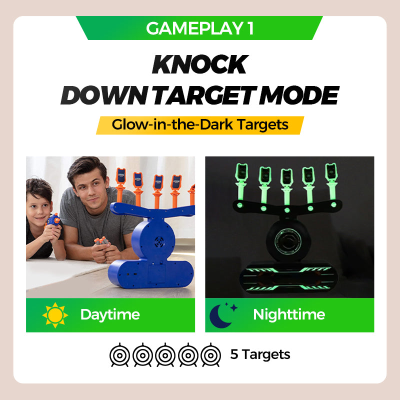 🎅Xmas Sales - 50% OFF🎄Shooting Target Practice Kids Shooting Toy Gun Set