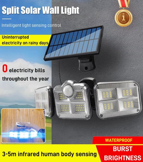 🌿🌟🏠 LIMITED-TIME 50% OFF! 3-Head Solar Spotlights with 138 LEDs – IP65 Waterproof, Dimmable, Warm/Cool Light Options – Create a Magical Ambiance for Patios, Gazebos, or Garden Pathways 🍷🌺