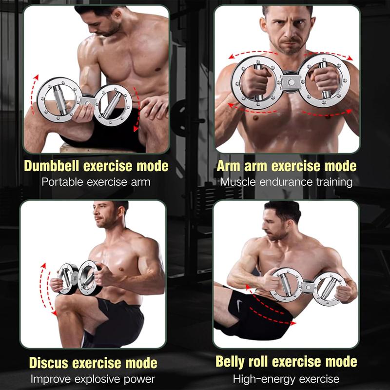 💪50% OFF🏋️ Arm & Chest Exerciser – 360° rotating grips, 12LB resistance, compact for home or office.