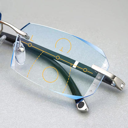 🔥New dual-purpose anti-blue light reading glasses with high sapphire hardness✨