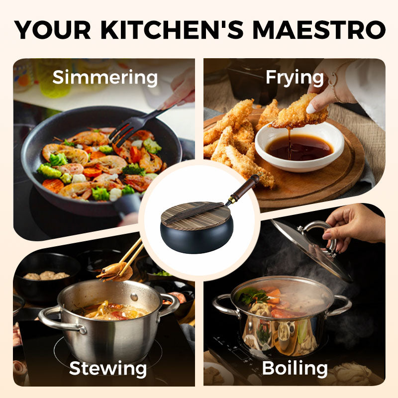 🍞 No Chemicals, Just Perfect Crackling – Heavy-Duty Uncoated Cast Iron Roaster. Works on All Hobs. Free UK Delivery