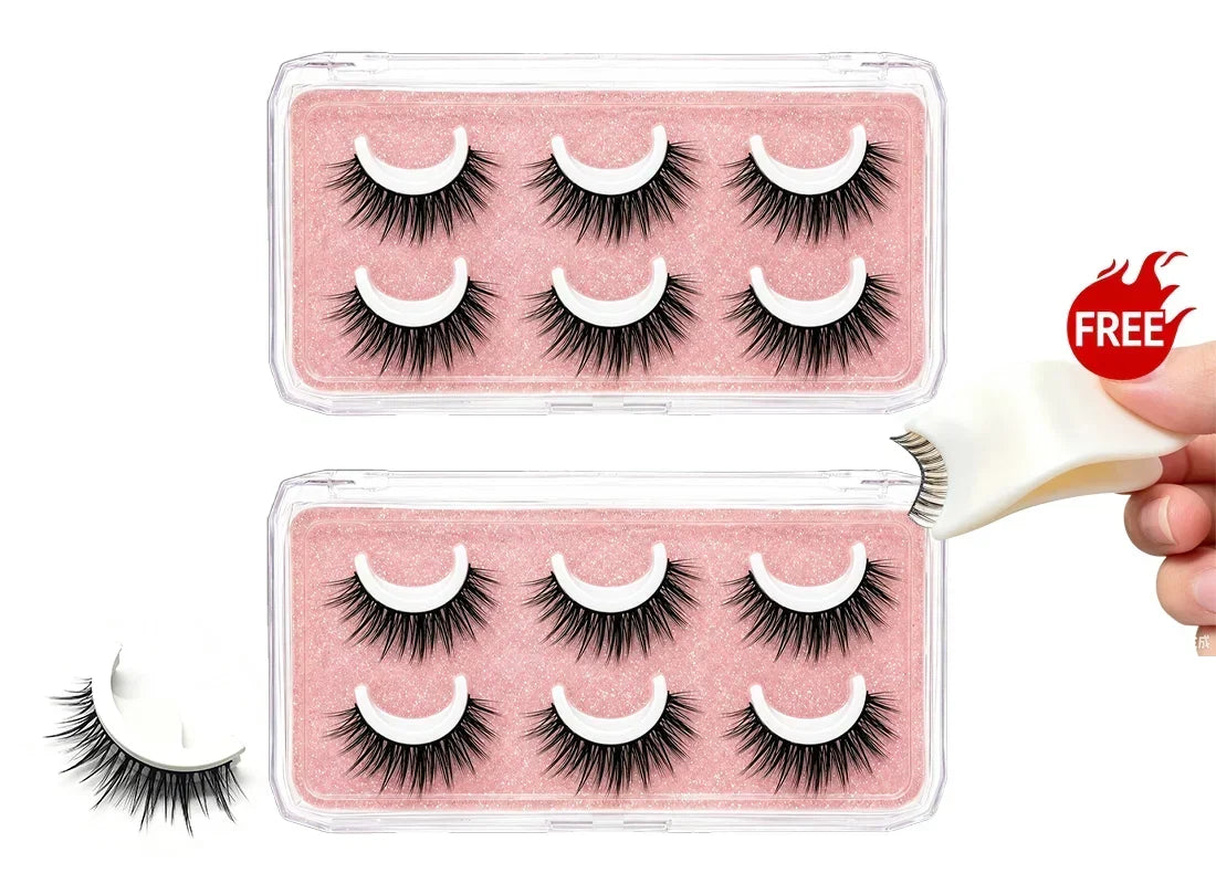 💕Reusable Self-Adhesive False Eyelashes