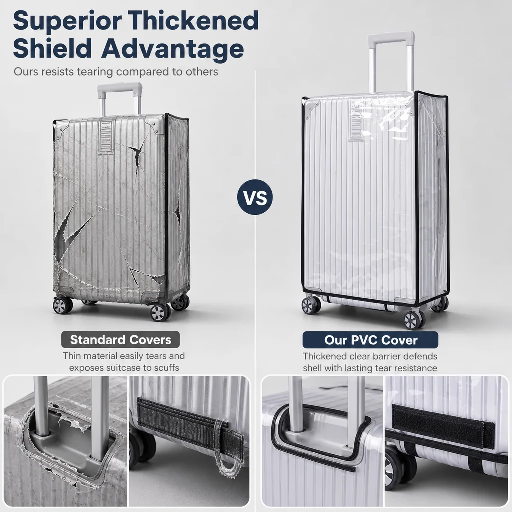 Waterproof and Scratch-Resistant Luggage  Cover