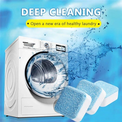 🔥Solange der Vorrat reicht 37 % Rabatt!🎉Washing Machine Deep Cleaner Tablets ( Buy 2 Get 3 FREE )