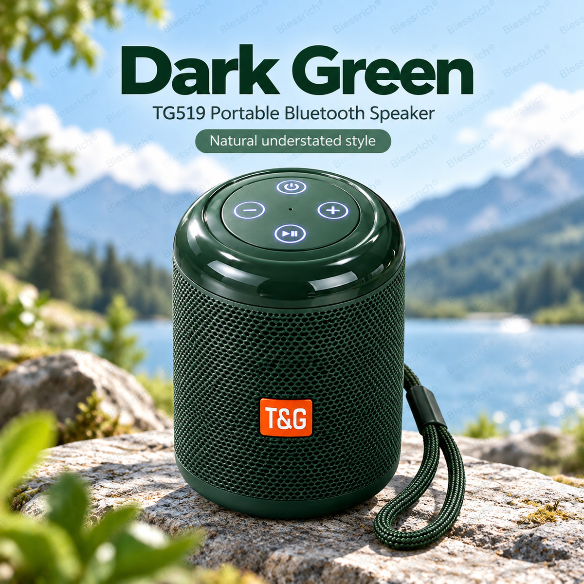 🥳2026 HOT SALE 🔥 50% OFF!Portable Bluetooth Speaker – Bluetooth 5.3, 5W clear sound, TF card + USB playback, hands-free calls. Compact, lightweight & easy to carry. Big sound anywhere! 🎶🔊