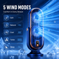 Portable Table Fan with 5 Speeds