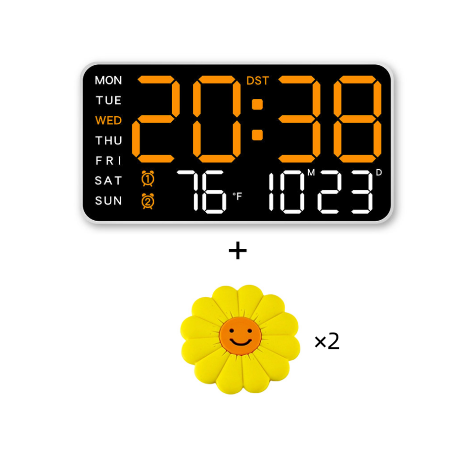 📢📢50% OFF!! ⏰Multifunctional decorative LED digital wall clock, the limitless digital clock for the modern Norwegian home