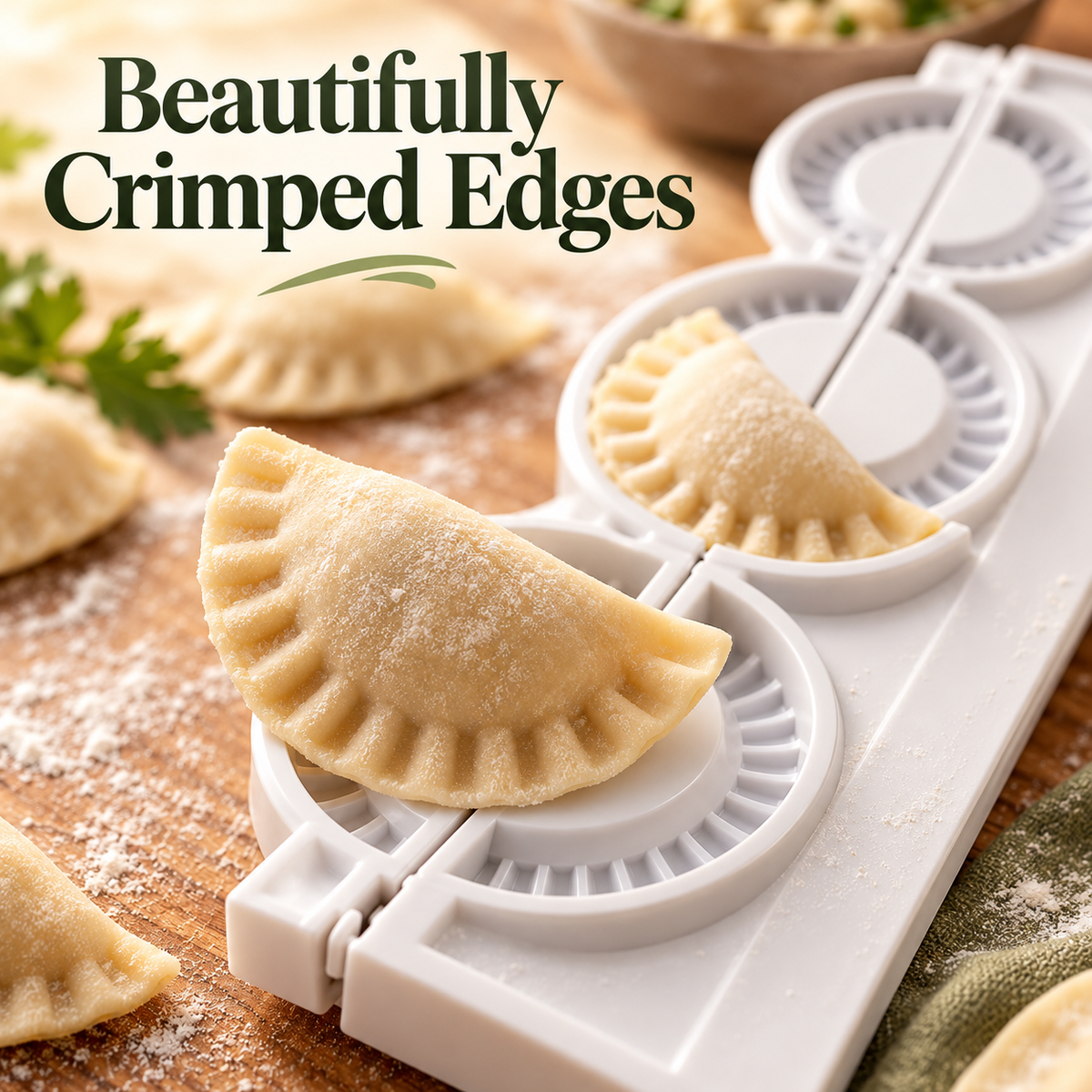 PIEROGIES Dumpling Maker – Kitchen Dumpling Mold &amp; Water Dumpling Press