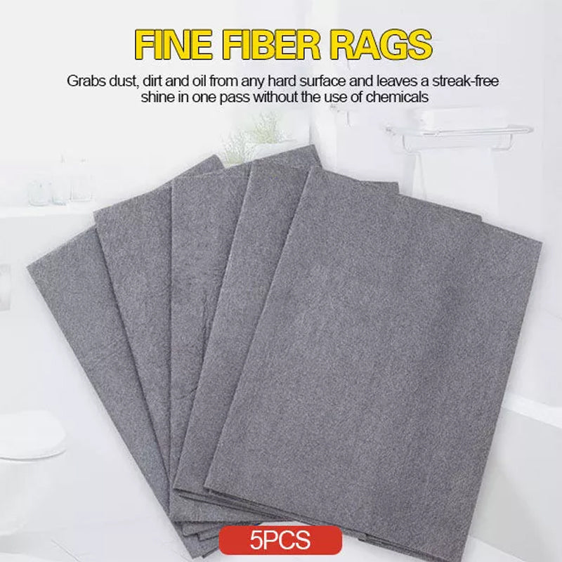 🥳2027 HOT SALE🥳Thickened Magic Cleaning Cloth – no lint, no streaks, no chemicals. Just wet, wipe & reuse. Lasts for years! ✨✅