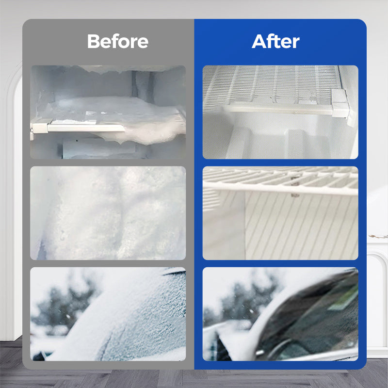 Defrosting Spray for Fridge & Freezer - Rapid Ice Removal with Eco-Friendly Formula for Effortless Cleaning 🌿❄️