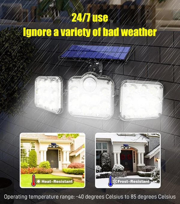 🌿🌟🏠 LIMITED-TIME 50% OFF! 3-Head Solar Spotlights with 138 LEDs – IP65 Waterproof, Dimmable, Warm/Cool Light Options – Create a Magical Ambiance for Patios, Gazebos, or Garden Pathways 🍷🌺