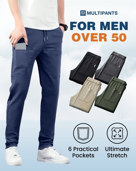 50K+ SOLD!🔥MultiPants – High Stretch Multi-pocket Durable Cargo Pants