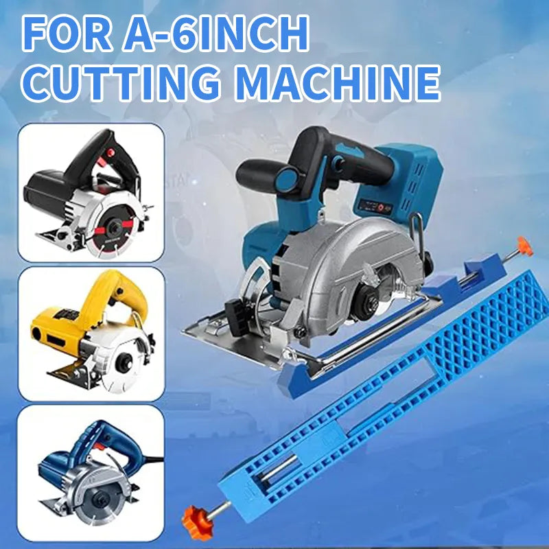 ⚙️UNSTABLE CUTS? FIX IT FAST!⚙️ Adjustable Guide Base – Two-Way Lock, Freely Adjust Width, Quick No-Drill Install – Precise Results! 📐