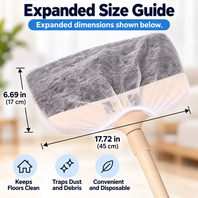 🧹 Disposable Broom Dusting Cover