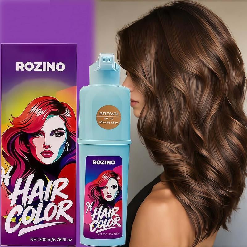 🥳2026 HOT SALE🥳💞50K+ SOLD!💥💜🎨 50% OFF! At-Home Hair Color – Pump bottle, no mess. Just apply, wait 40-45 mins, rinse. Vibrant radiance locks in. Perfect for beginners. Your DIY salon. 🎁☀️