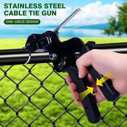 🔥 304 Stainless Steel Zip Tie Kit | 4X Stronger Than Plastic | 42% OFF Pro Tool!