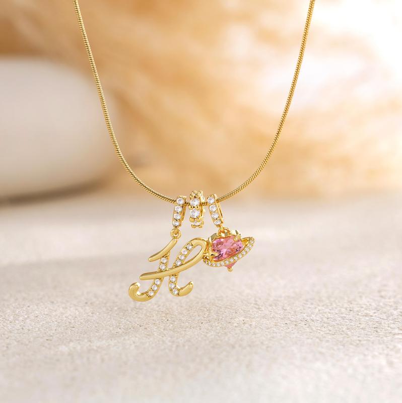 💖 LAST DAY – 75% OFF ✨ 3-layer pendant necklaces with initials A-Z 🎀 | Personalized & elegant