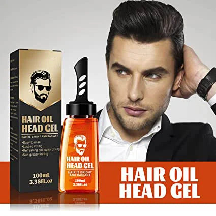 🔥Big Sale 50% OFF🔥One-Comb Shaping-Styling Gel Comb| Sweat-Resistant Gel | Non-Greasy Formula