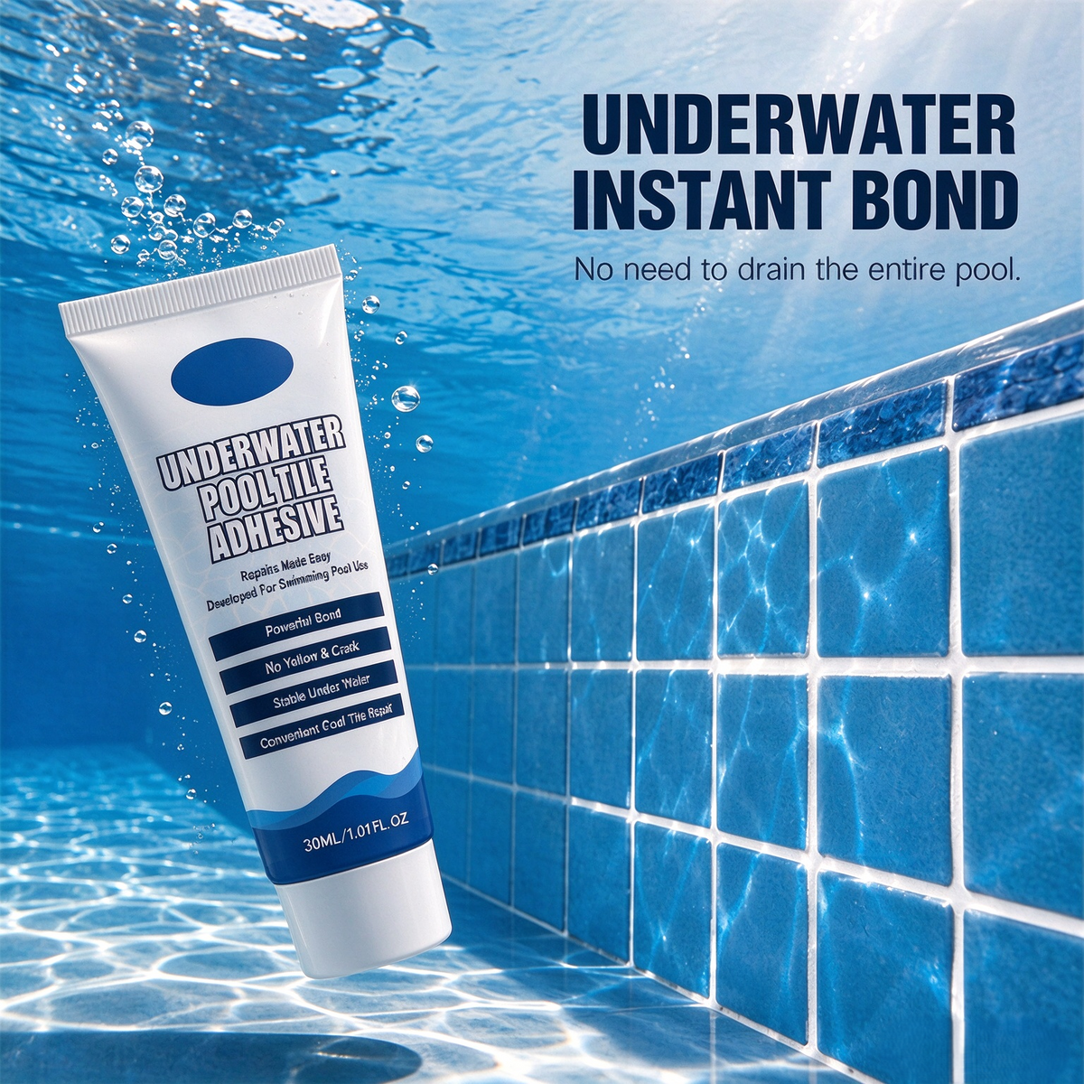 High Strength Underwater Pool Tile Adhesive