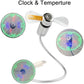 🔥2026 Hot Sale 50% OFF🔥USB Fan with LED Clock Lighting