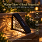🌙 50% OFF NOW! Solar Motion Sensor Step Lights – Warm Floral Glow Outdoor Stair Lights, Automatic Night Lighting, No Wiring Required for Gardens, Decks & Pathways