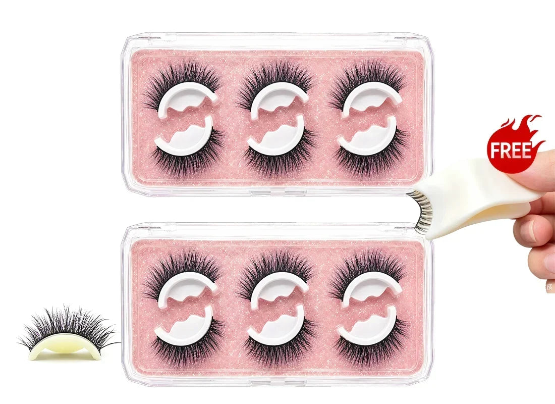 💕Reusable Self-Adhesive False Eyelashes