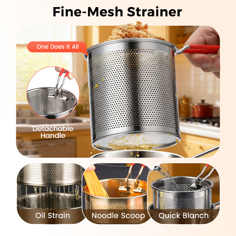 🔥LAST DAY SALE 50% OFF🎁304 Stainless Steel Multifuntional Fryer