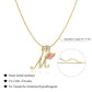 💖 LAST DAY – 75% OFF ✨ 3-layer pendant necklaces with initials A-Z 🎀 | Personalized & elegant