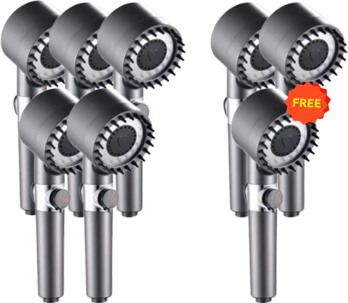 🏆Luxury shower head for skin care & massage - 3 spray modes with water-saving technology for a rejuvenating shower experience 💎🌊