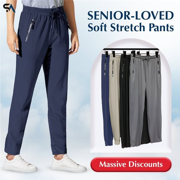 ⏳LAST DAY SALE 50% OFF!!🔥🎁Unisex Ultra Soft Stretch Perfect Drape Casual Pants