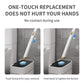 50K+ SOLD!🚽💦Disposable Replacement Wall-Mounted Innovative Toilet Brush Set✨
