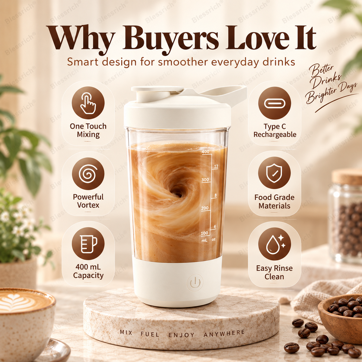 Auto Mixing Cup