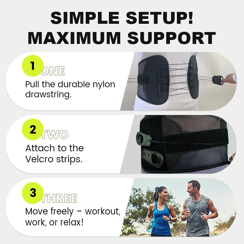 🩹 LIMITED-TIME 50% OFF! 💥 Lower Back Support Belt – Targeted Relief, Lightweight, Adjustable 🧘