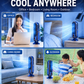 Portable Table Fan with 5 Speeds