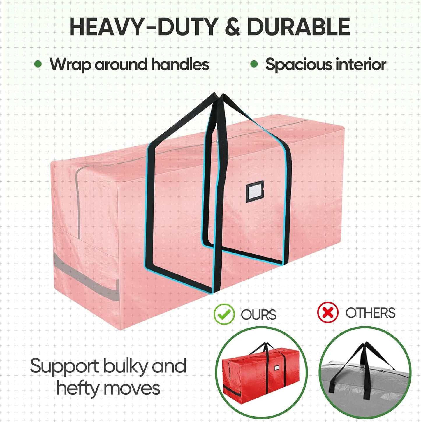 🎅Christmas sale 50% OFF🌟Durable waterproof storage bag for Christmas trees 🎄