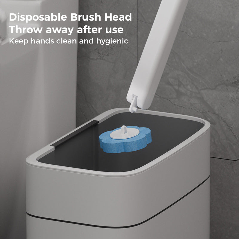 ⚡ Disposable Toilet Cleaning System – Hygienic One-Click Cleaning, No Residue Left, Easy to Use & Disposable 🧼